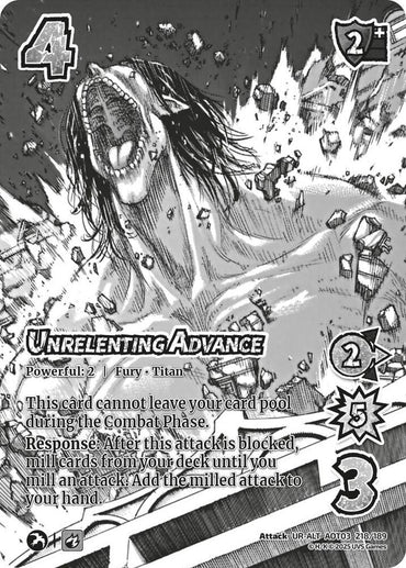 Unrelenting Advance (Alternate Art)