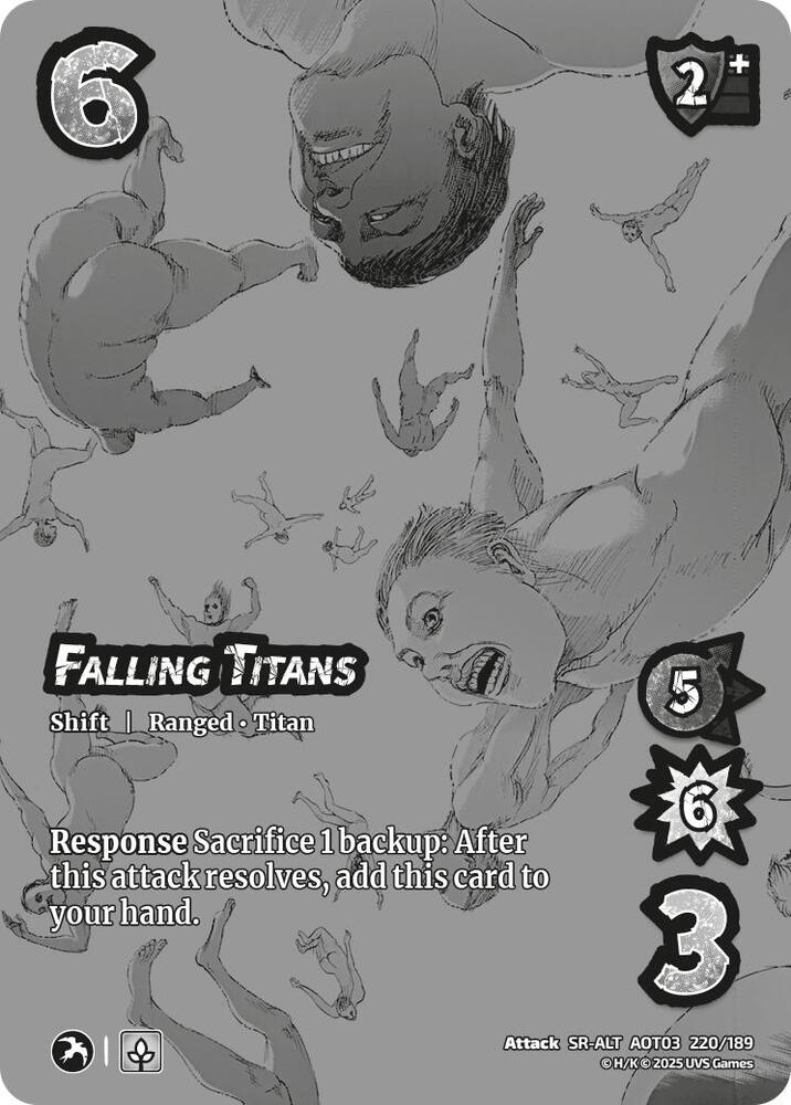 Falling Titans // Zeke's Dream Becoming Real (Alternate Art)
