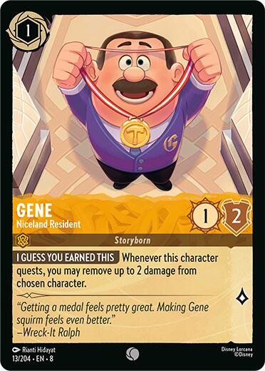 Gene - Niceland Resident (13/204) [Reign of Jafar]
