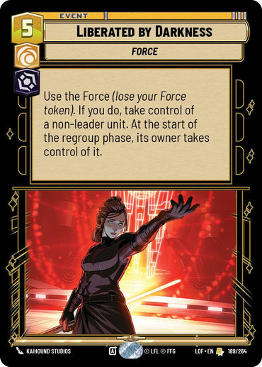 Liberated by Darkness (189/264) (189/264) [Legends of the Force]