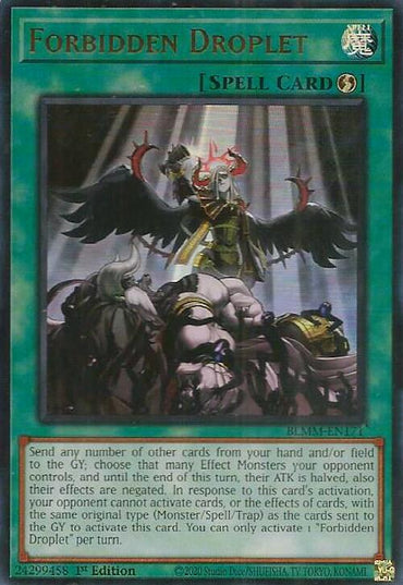 Forbidden Droplet [BLMM-EN171] Ultra Rare