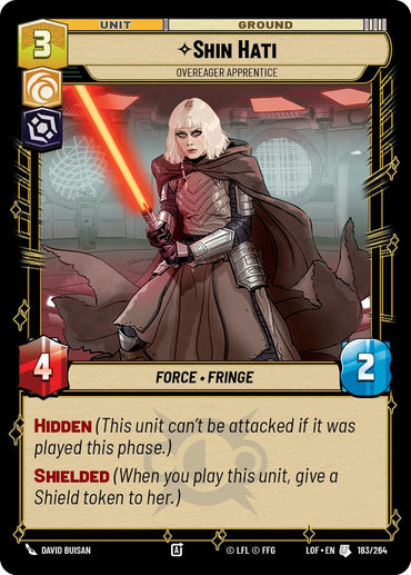 Shin Hati - Overeager Apprentice (183/264) (183/264) [Legends of the Force]