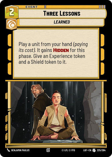 Three Lessons (225/264) (225/264) [Legends of the Force]
