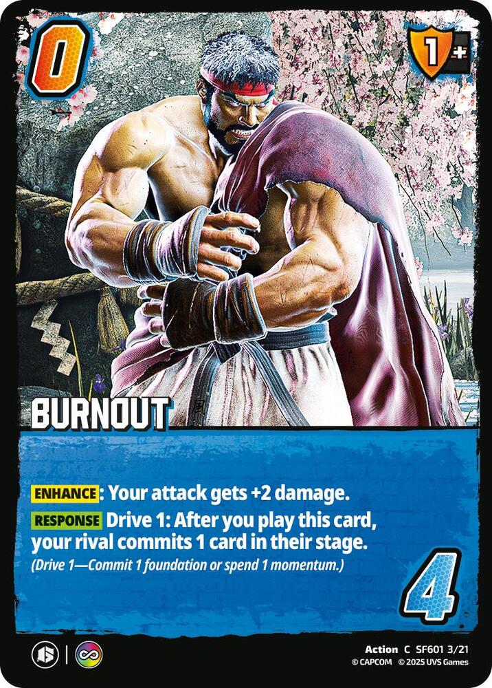 Burnout - Challenger Series: Street Fighter 6 (SF6) (Foil)
