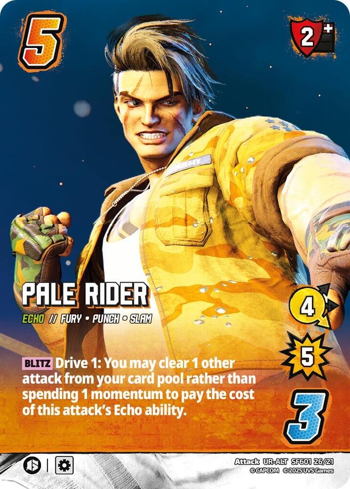 Pale Rider (Alternate Art) - Challenger Series: Street Fighter 6 (SF6)