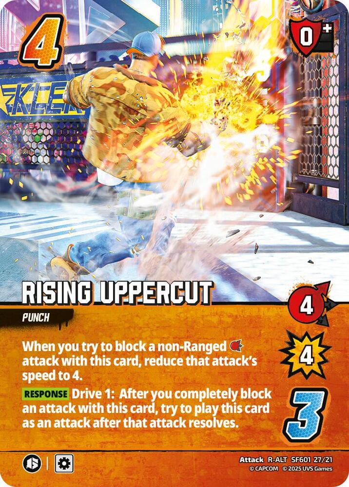Rising Uppercut (Alternate Art) - Challenger Series: Street Fighter 6 (SF6)
