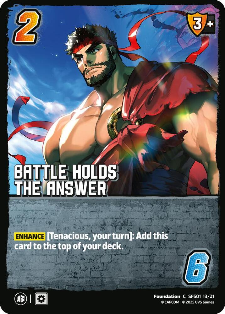 Battle Holds the Answer - Challenger Series: Street Fighter 6 (SF6) (Foil)