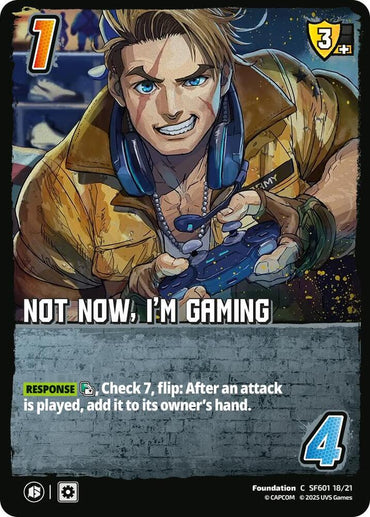 Not Now, I'm Gaming - Challenger Series: Street Fighter 6 (SF6)