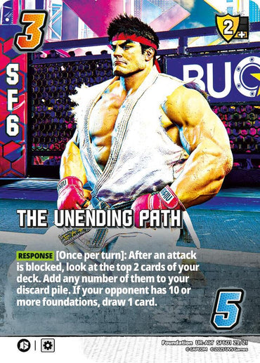 The Unending Path (Alternate Art) - Challenger Series: Street Fighter 6 (SF6)