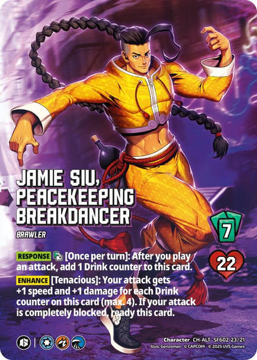 Jamie Siu, Peacekeeping Breakdancer (Alternate Art) - Challenger Series: Street Fighter 6 (SF6)
