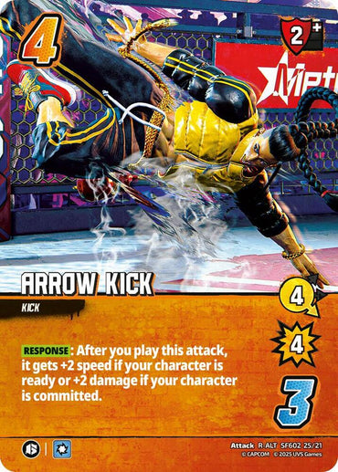 Arrow Kick (Alternate Art) - Challenger Series: Street Fighter 6 (SF6)