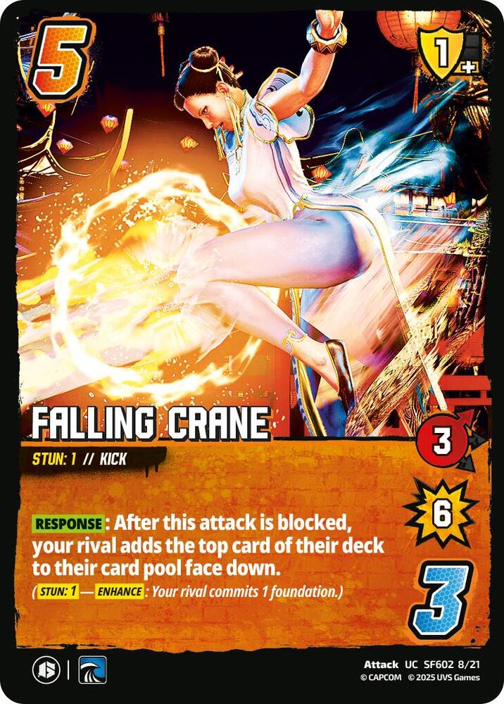 Falling Crane - Challenger Series: Street Fighter 6 (SF6) (Foil)