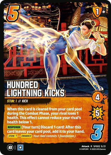 Hundred Lightning Kicks - Challenger Series: Street Fighter 6 (SF6)