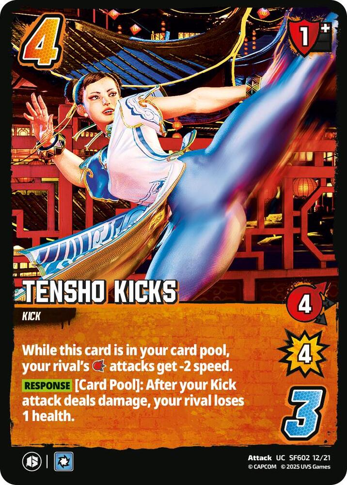 Tensho Kicks - Challenger Series: Street Fighter 6 (SF6) (Foil)