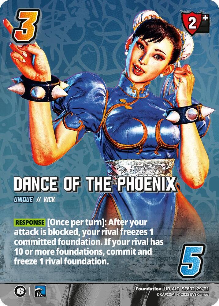 Dance of the Phoenix (Alternate Art) - Challenger Series: Street Fighter 6 (SF6)