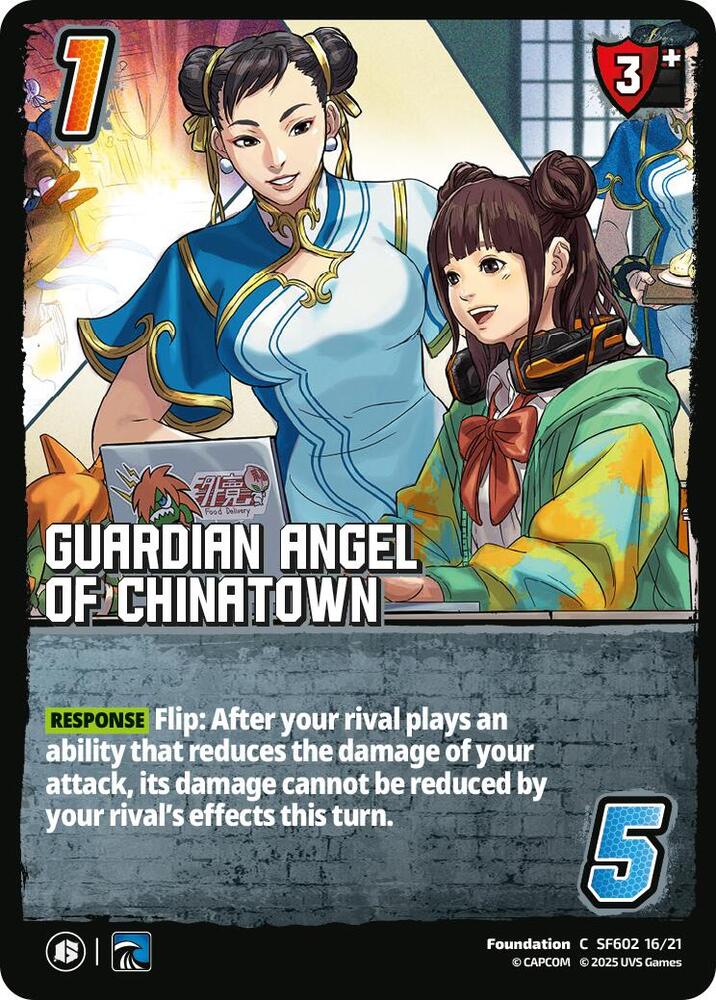 Guardian Angel of Chinatown - Challenger Series: Street Fighter 6 (SF6) (Foil)