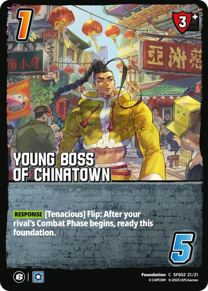 Young Boss of Chinatown - Challenger Series: Street Fighter 6 (SF6) (Foil)