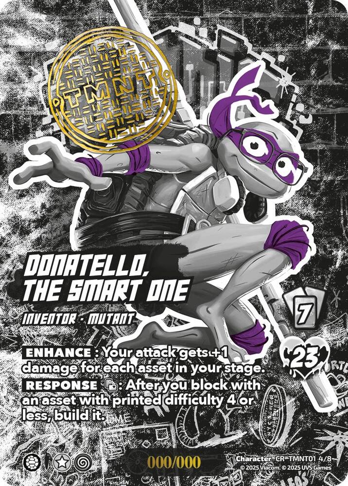 Donatello, the Smart One (Serial Numbered) - Teenage Mutant Ninja Turtles (TMNT) #48