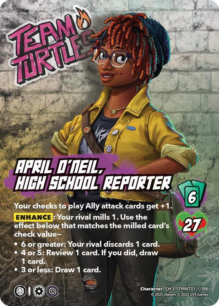 April O'Neil, High School Reporter - Teenage Mutant Ninja Turtles (TMNT)