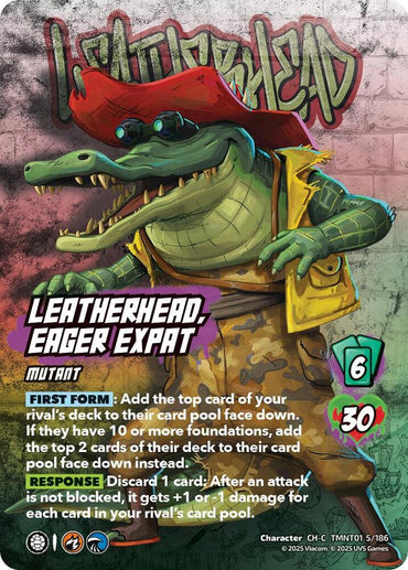 Leatherhead, Eager Expat - Teenage Mutant Ninja Turtles (TMNT)
