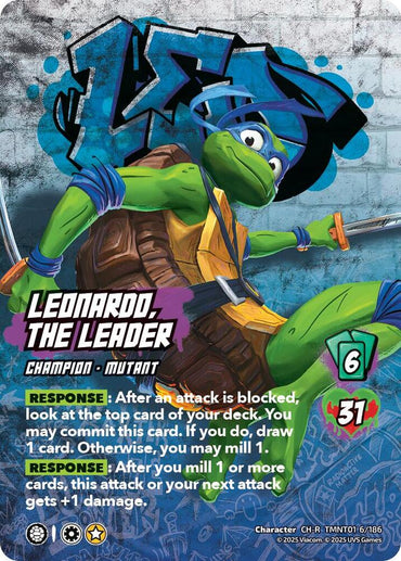 Leonardo, the Leader - Teenage Mutant Ninja Turtles (TMNT)