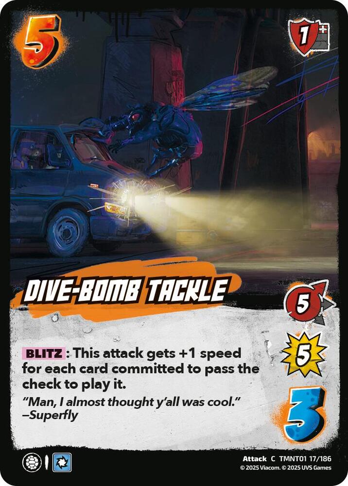 Dive-Bomb Tackle - Teenage Mutant Ninja Turtles (TMNT)