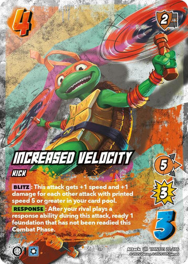 Increased Velocity - Teenage Mutant Ninja Turtles (TMNT)