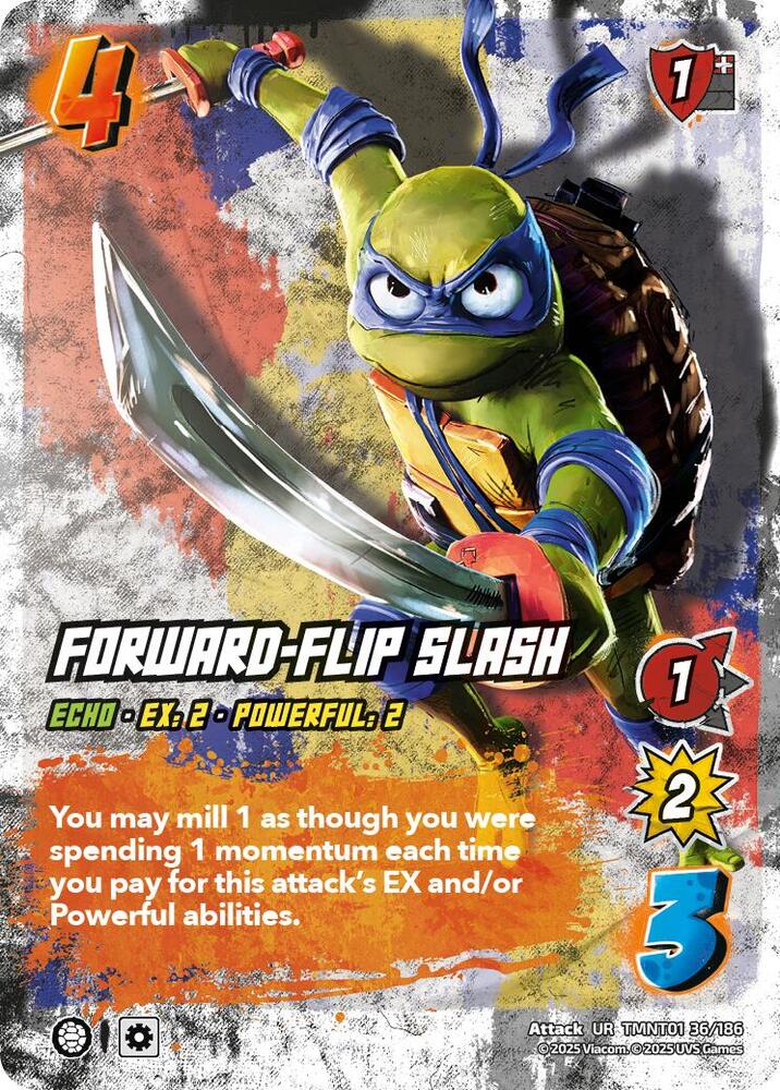 Forward-Flip Slash - Teenage Mutant Ninja Turtles (TMNT)