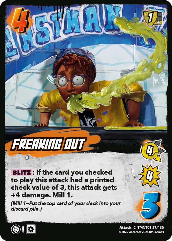 Freaking Out - Teenage Mutant Ninja Turtles (TMNT)