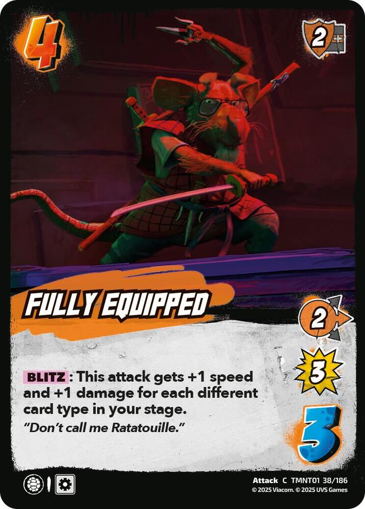 Fully Equipped - Teenage Mutant Ninja Turtles (TMNT)