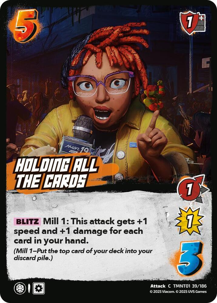 Holding all the Cards - Teenage Mutant Ninja Turtles (TMNT)