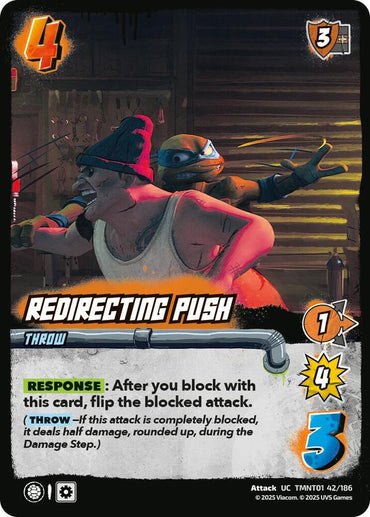 Redirecting Push - Teenage Mutant Ninja Turtles (TMNT)