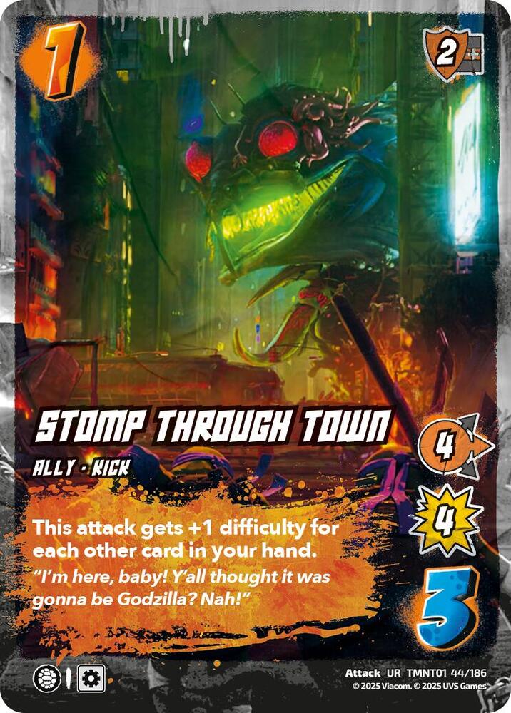 Stomp Through Town - Teenage Mutant Ninja Turtles (TMNT)