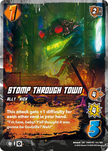 Stomp Through Town - Teenage Mutant Ninja Turtles (TMNT)