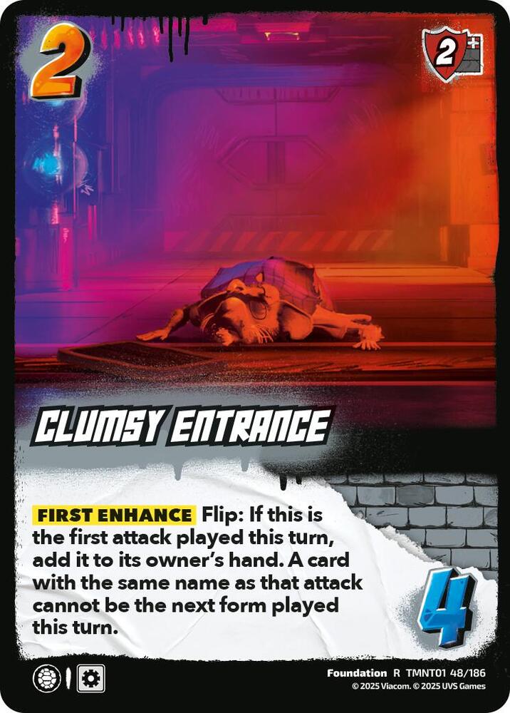 Clumsy Entrance - Teenage Mutant Ninja Turtles (TMNT)