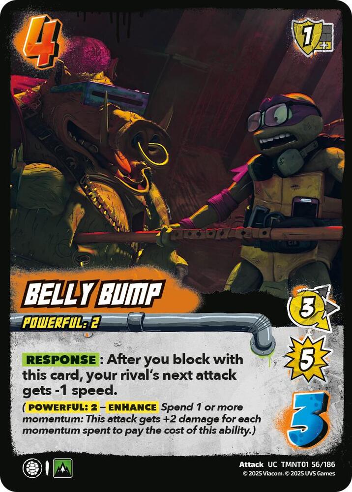 Belly Bump - Teenage Mutant Ninja Turtles (TMNT)