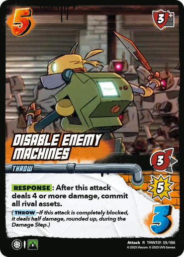 Disable Enemy Machines - Teenage Mutant Ninja Turtles (TMNT)