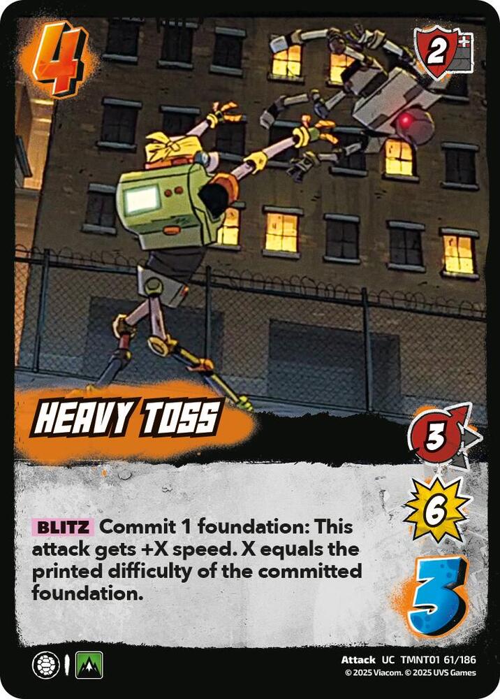 Heavy Toss - Teenage Mutant Ninja Turtles (TMNT)