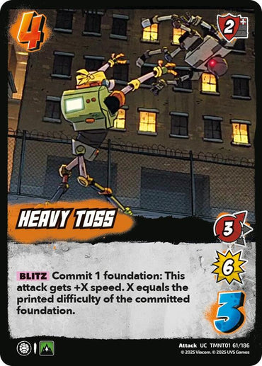 Heavy Toss - Teenage Mutant Ninja Turtles (TMNT)