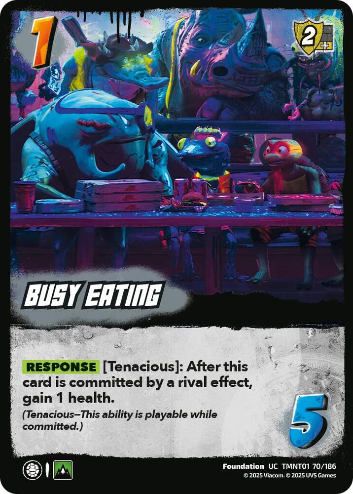 Busy Eating - Teenage Mutant Ninja Turtles (TMNT)