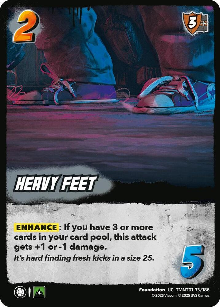 Heavy Feet - Teenage Mutant Ninja Turtles (TMNT)