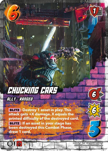Chucking Cars - Teenage Mutant Ninja Turtles (TMNT)