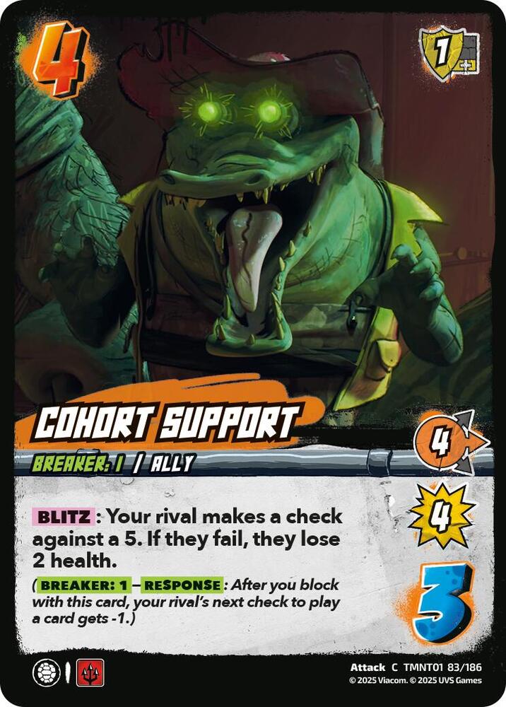 Cohort Support - Teenage Mutant Ninja Turtles (TMNT)