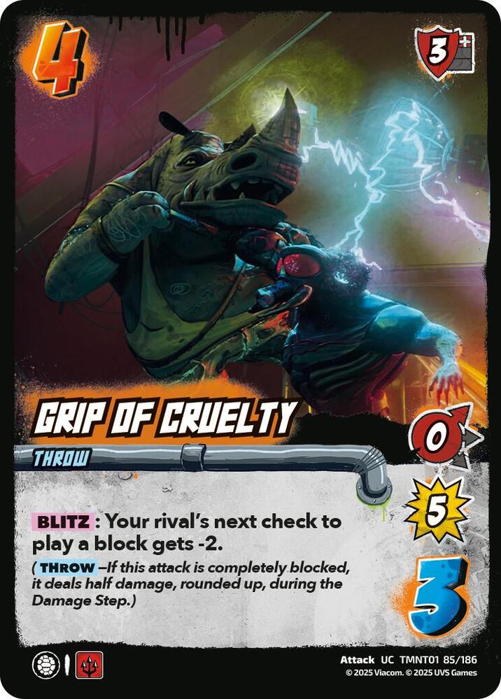 Grip of Cruelty - Teenage Mutant Ninja Turtles (TMNT)