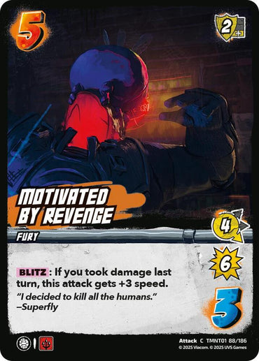 Motivated by Revenge - Teenage Mutant Ninja Turtles (TMNT)