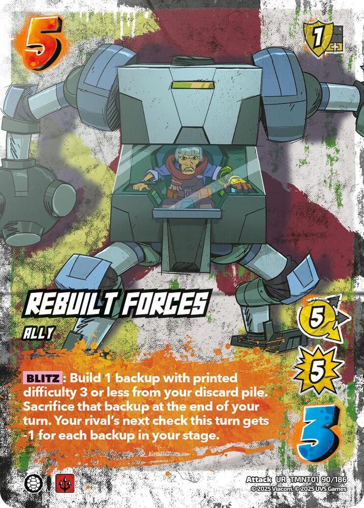 Rebuilt Forces - Teenage Mutant Ninja Turtles (TMNT)