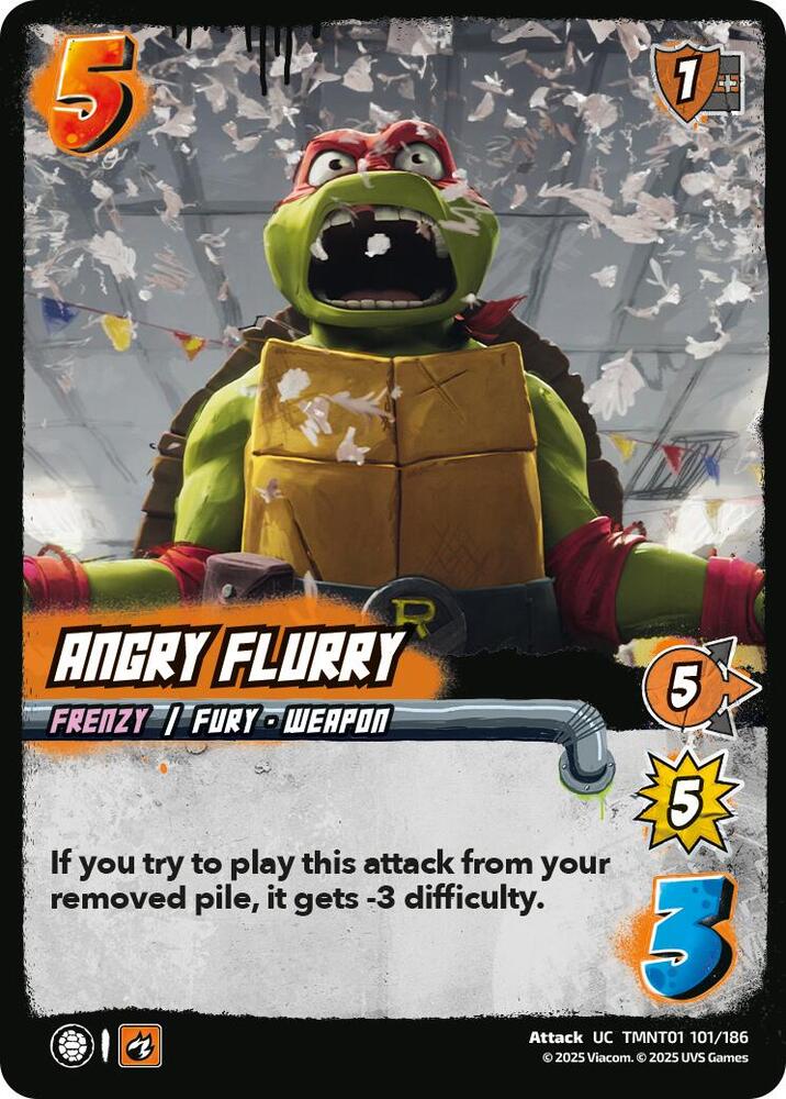 Angry Flurry - Teenage Mutant Ninja Turtles (TMNT)