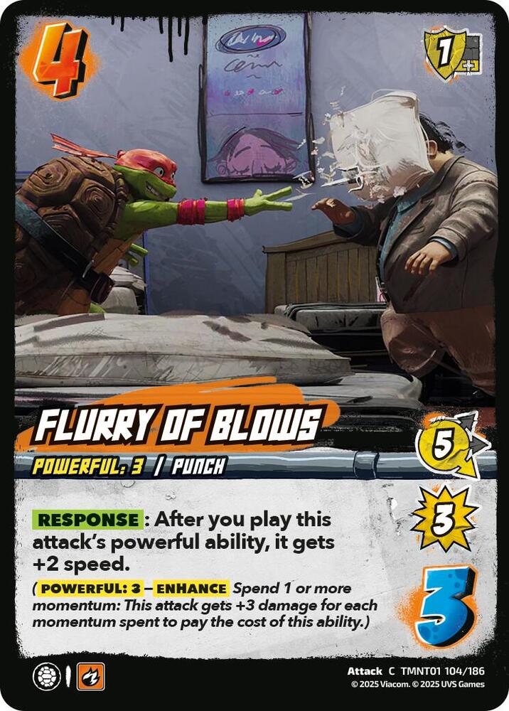 Flurry of Blows - Teenage Mutant Ninja Turtles (TMNT)