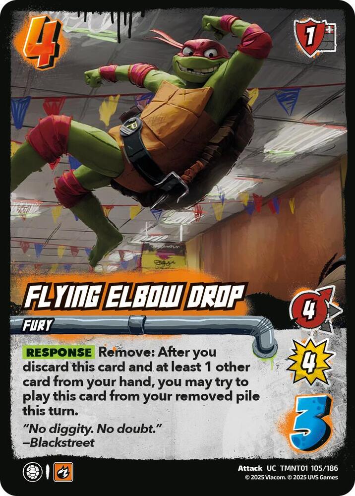 Flying Elbow Drop - Teenage Mutant Ninja Turtles (TMNT)