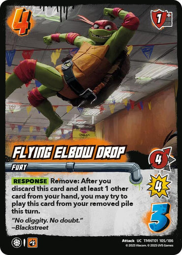 Flying Elbow Drop - Teenage Mutant Ninja Turtles (TMNT)